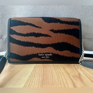 Kate Spade Animal Print Crossbody Bag NWOT